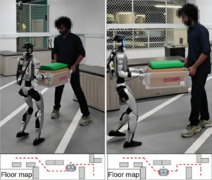 H2-COMPACT: Human–Humanoid Co-Manipulation via Adaptive Contact Trajectory Policies